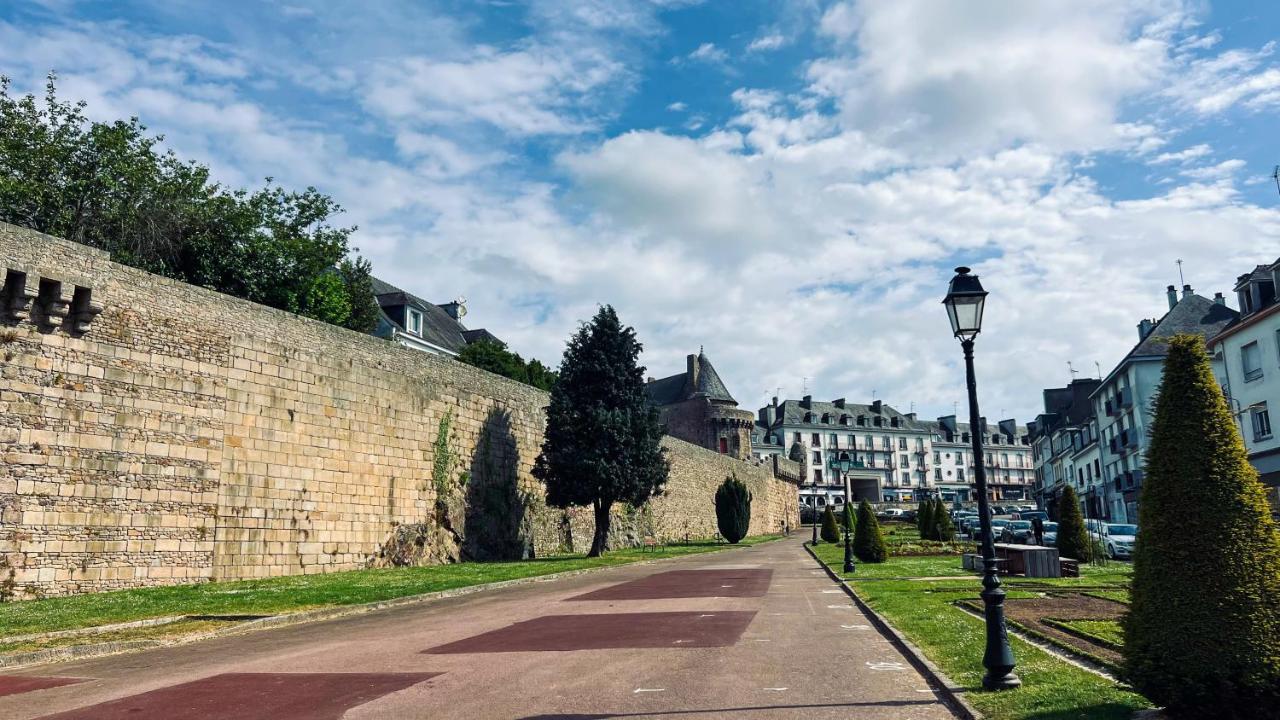 Hennebont, Super Appartement Au Coeur De La Ville Esterno foto